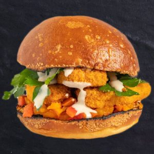 Chicken Schnitzel Burger