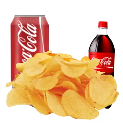 chips and cool drinks